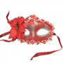 Masquerade Lace Eye Mask - Red