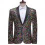 Shimmer Sequin Blazer Multicolor