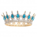 Crown Imperial Crystal with Topaz Gem