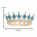 Crown Imperial Crystal with Topaz Gem