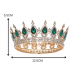Crown Imperial Crystal with Green Gem