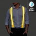 Suspender Neon Led Light up - Yellow