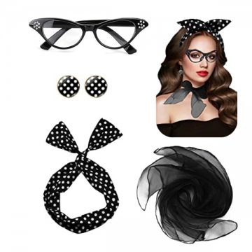 Polkadots Dress up kits - Black