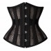 Corset Gothic Black Mesh