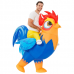 Inflatable Ride On Rooster