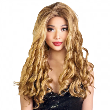 Brown Curly Wig