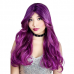 Purple Chic Curly Wig
