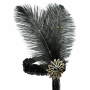 Flapper Headband Jazz Glamour Fringe