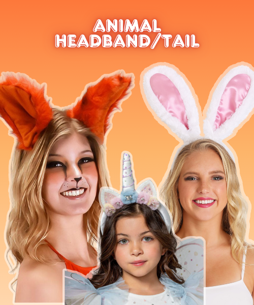 Animal Headband & Tail