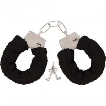 Furry handcuff - black