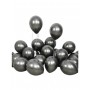Balloons Black Metallic