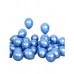 Balloons Blue Metallic