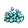 Balloons Green Metallic