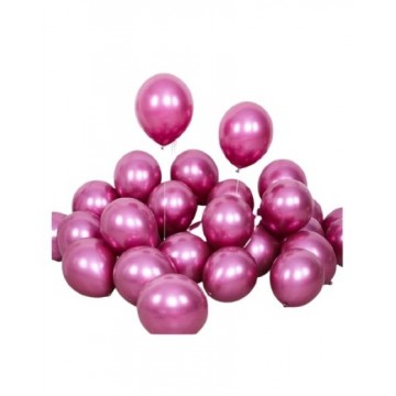 Balloons Pink Metallic