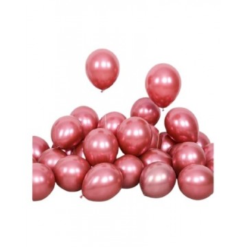 Balloons Red Metallic
