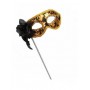 Mask on stick - black