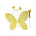 butterfly set wings - yellow