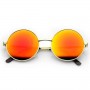 70s Hippie Retro Round Glasses - Vintage