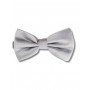 Men's Formal Bow tie - Silver