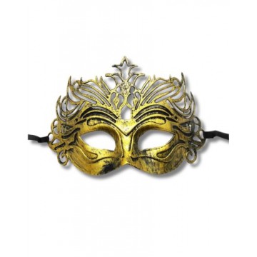 Masquerade Prom Venetian Gold Mask