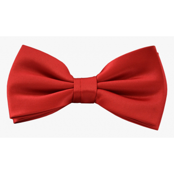 formal red bow tie