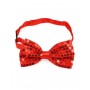 bow tie sequin red