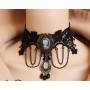 Victorian w/Tassel Lace Choker