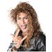Rock Star Brown Long Curly wig