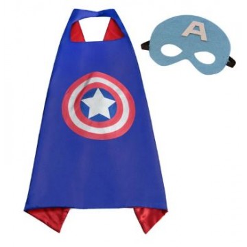 Superhero capes - captain america (adult)