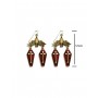 Earring Bat with Cross