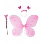 Butterfly set wings - pink