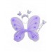 butterfly set wings - purple