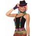 Suspender Rainbow Zebra (Party Animal)