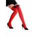 Red Stocking with Black Bow