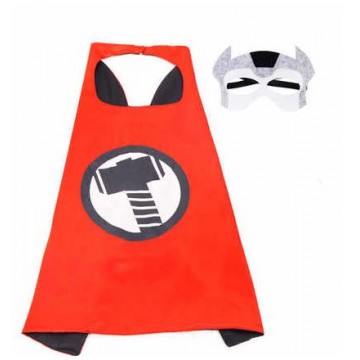 Thor Cape & Eyemask - Adult