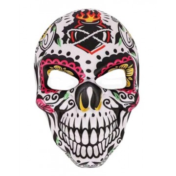 Lady of the dead Mask fire