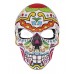 Catrina Flower Skull Mask-Flower