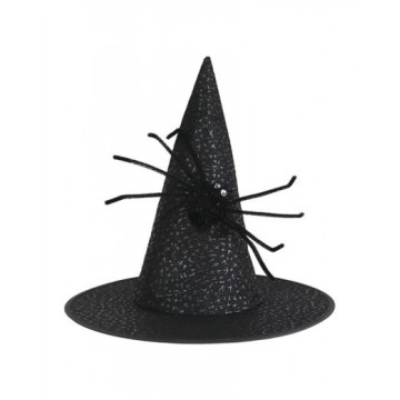 Spider Witch Hat - Black