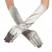 Gloves Satin - Brown