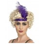 Flapper Headband Purple