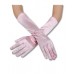 Gloves Satin - Baby Pink