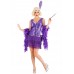 Sequin Fringe Purple